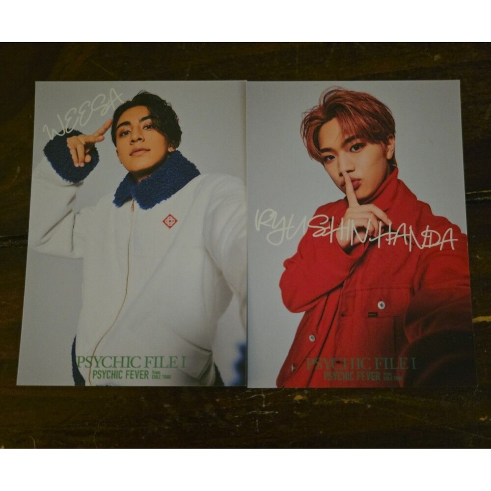 Psychic Fever Psychic File I Photocards